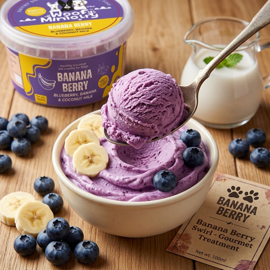 Banana Berry Dairy Free Ice Cream