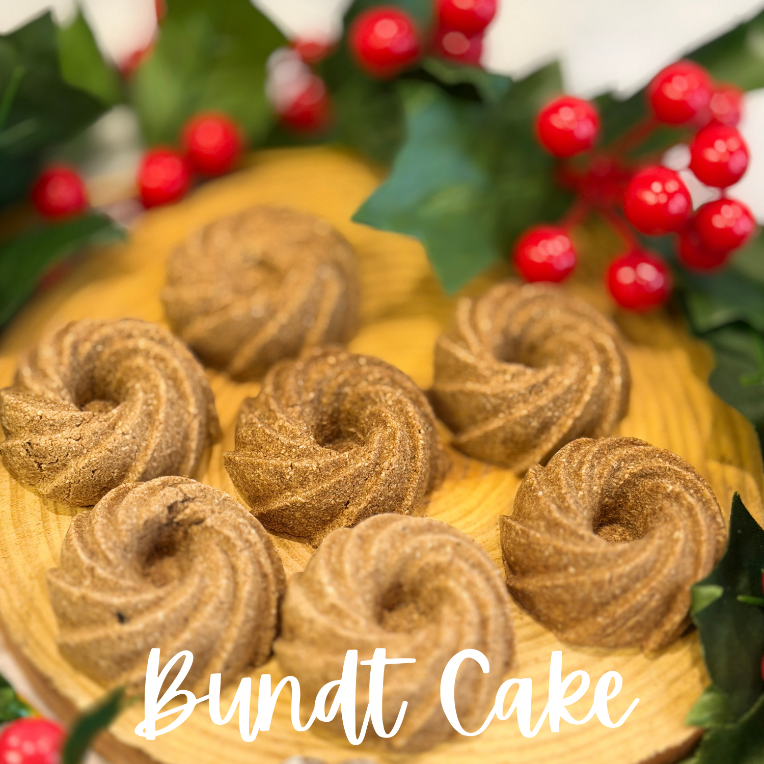 Christmas Bundt Cake - Woofmas 2025