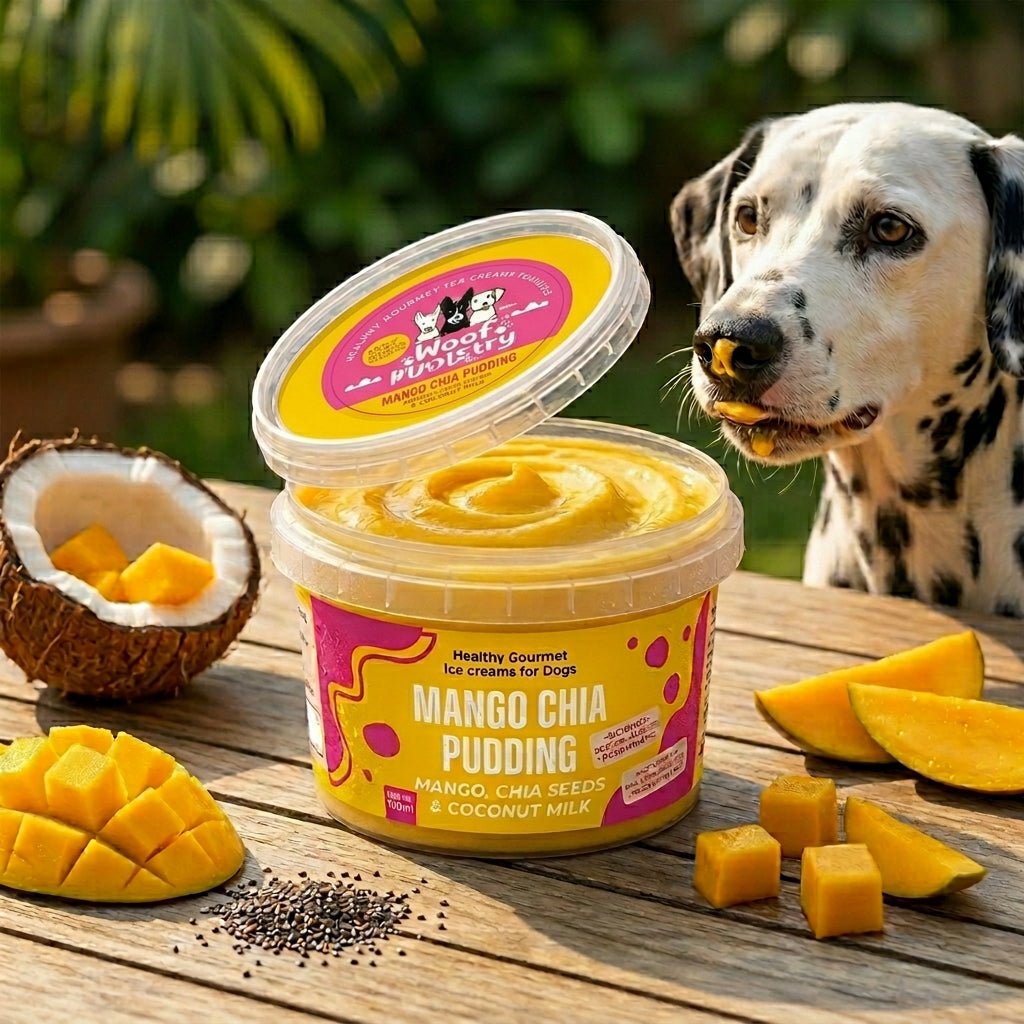 Mango Chia Pudding Dairy Free Icecream