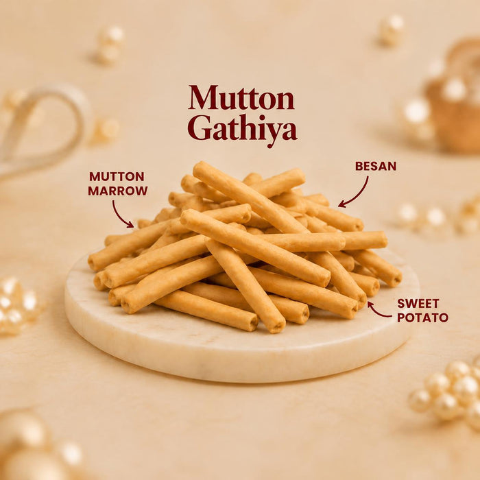 Woof Ministry Mutton Gathiya dog treat