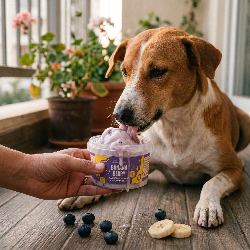 Banana Berry Dairy Free Ice Cream